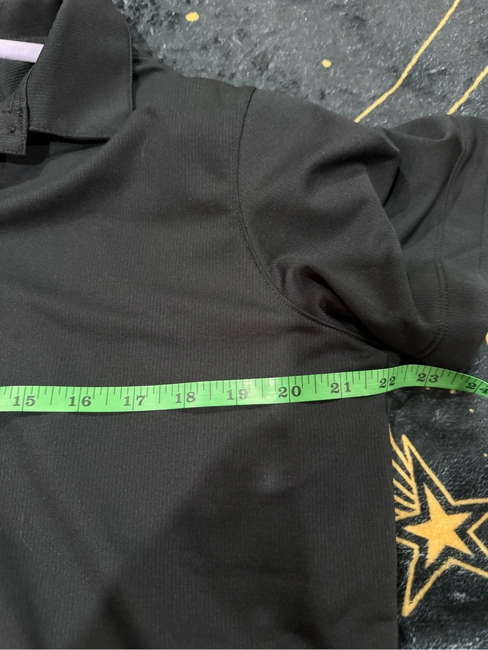 Nike dri fit collared shirt black size XL